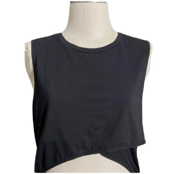 Anthropologie T.La Black Cut-Out Mini Dress XL - Picture 13 of 13